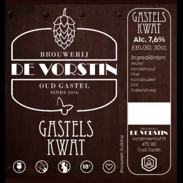 Brouwerij de Vorstin Gastels Kwat