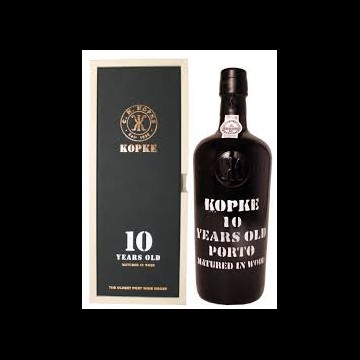 Kopke  Tawny 10Y in houten kistje